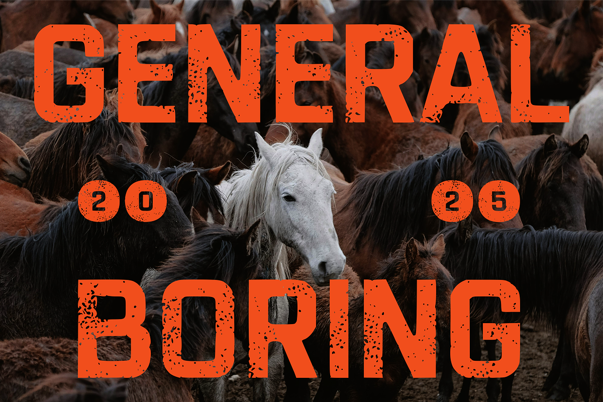 HF Portanic Typeface, a Sans Serif Font by 24Design Studios (Photo 4 of 9)