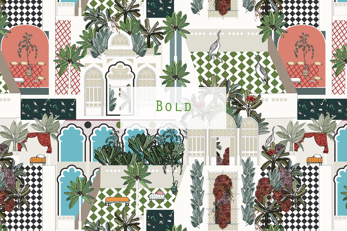 Rajastan. Seamless Pattern, a Pattern Graphic by Irina Dolgikh (Photo 4 of 12)