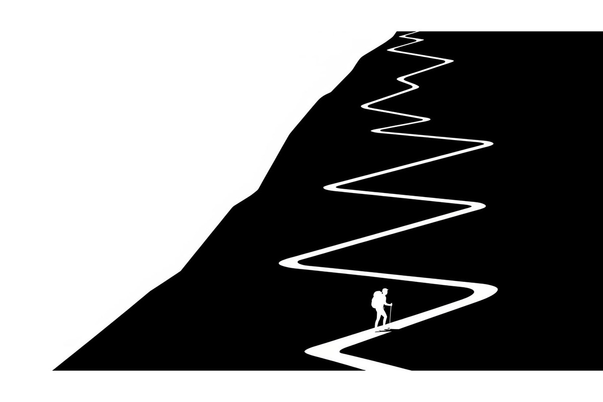 Mountain Path Puzzle Clipart Set, an Object Illustration by Gfx_Store (Photo 2 of 12)
