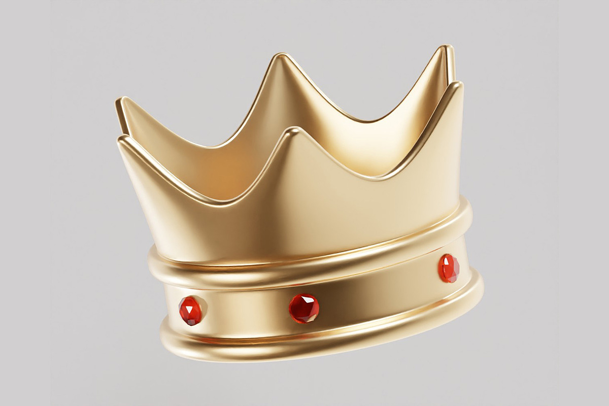 Crown 3d model, an Object 3D Model by fahad121 (Photo 4 of 7)