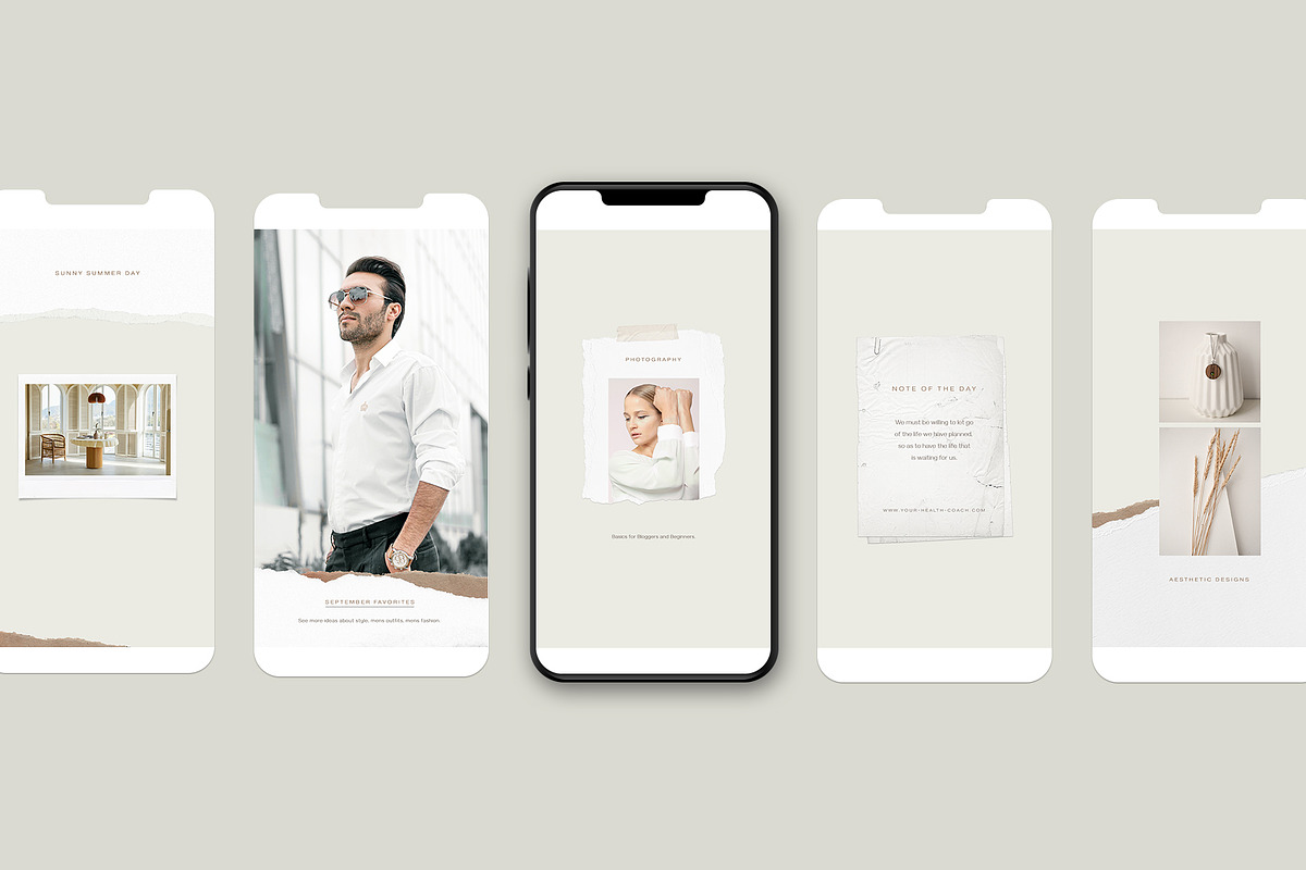 Torn Paper Instagram Social Kit, a Social Media Template by Imagination Area (Photo 4 of 5)