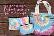 Tie Dye Spirals Brushes Vol 3, a Brush Add-On by The Gypsy Goddess (Thumbnail 8 of 11)