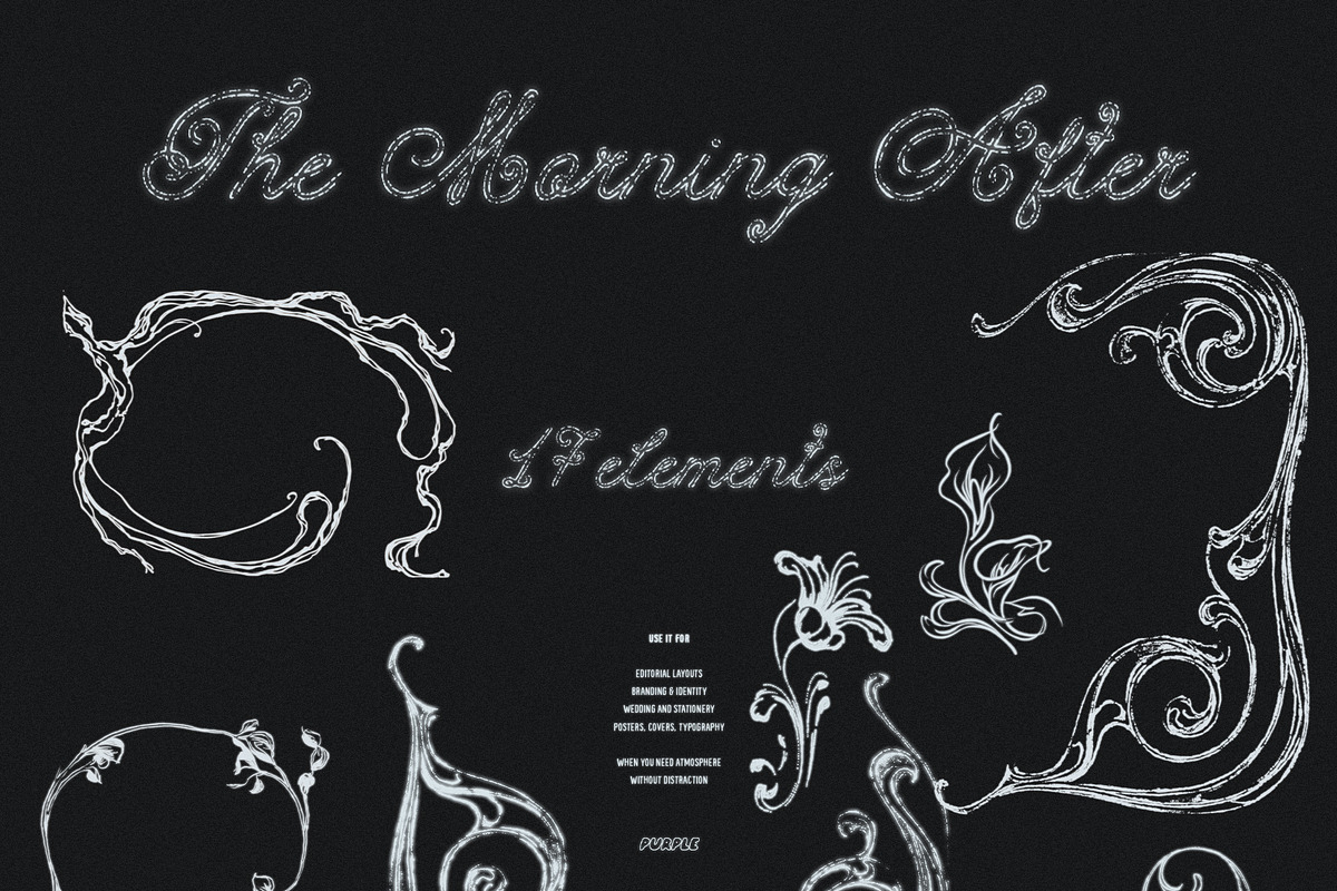 The Morning After: 70 Backgrounds, a Background Graphic by Purple (Photo 10 of 11)