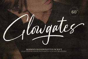 Glowgates – Modern Handwritten Scrip