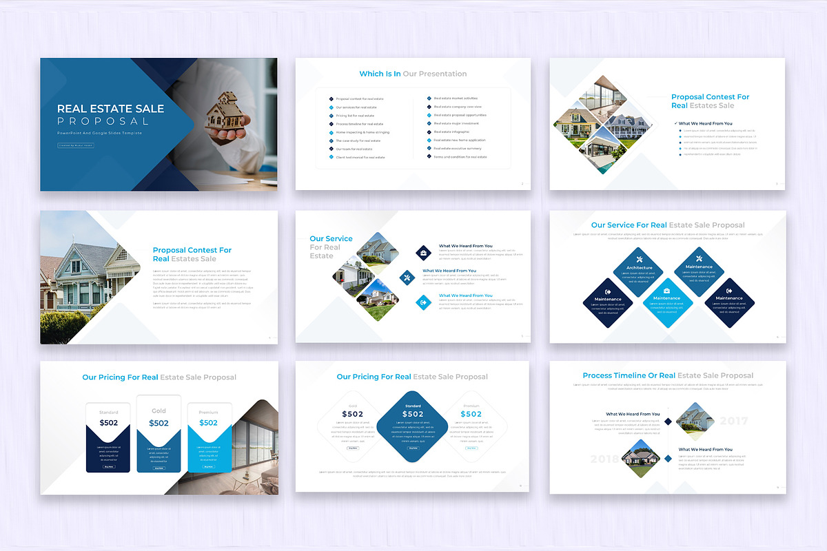 Real Estate Sale Proposal Template, a Presentation Template by SlideStack (Photo 2 of 5)