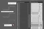 Curls Swirls + Squiggles Brushes, a Brush Add-On by MarkieAnn Creative (Thumbnail 5 of 8)