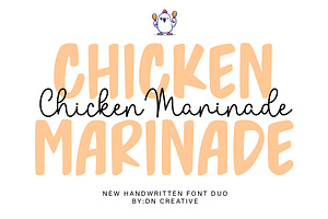 Chicken Marinade Duo