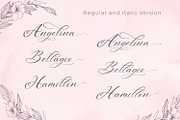 Aniyah Script Calligraphy, a Script Font by din-studio.com (Thumbnail 5 of 14)
