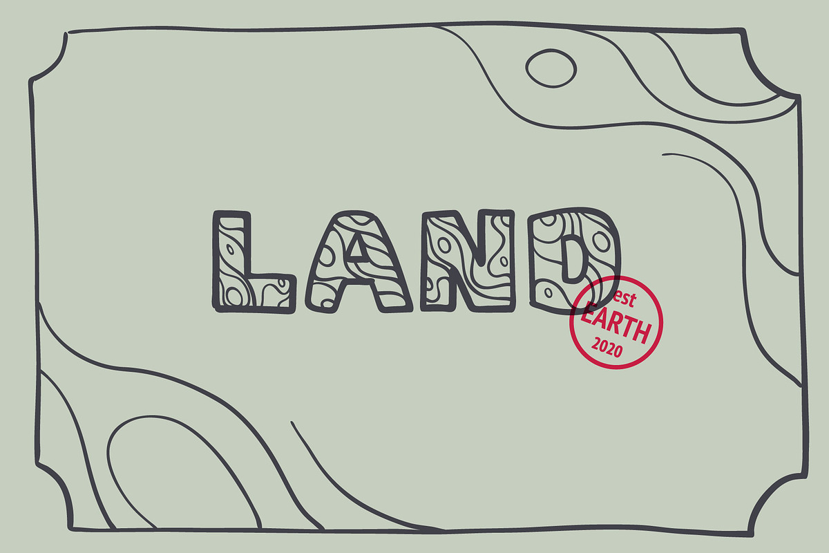 Geoline font preview 2