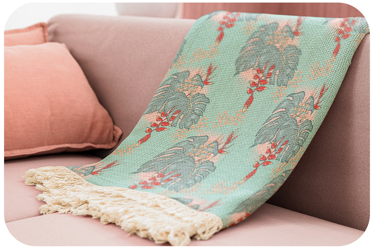Vintage Tropical Floral Bundle, an Object Graphic by Phosphorus Design Co. (Photo 8 of 8)
