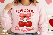 Love you cherry much PNG, an Illustration by Daily.Designs (Thumbnail 2 of 5)