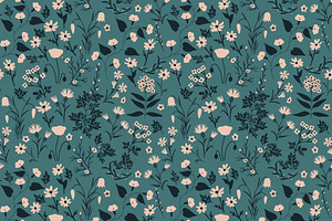 Seamless floral pattern, a Pattern Graphic by elyomys