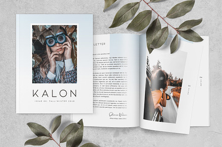 Magazine Template, a Magazine Template by Eesome Design Studio