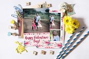 Valentine's Card | Floral Bloom, a Card Template by Sleeklens (Thumbnail 2 of 3)