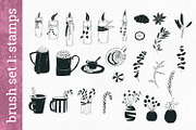 Winter Brush Box for Procreate, a Brush Add-On by Gray Cat Graphics (Thumbnail 5 of 11)