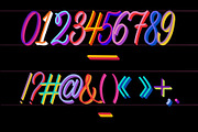 DuoTone Procreate Alphabet Brushes, a Brush Add-On by byJuliaKors (Thumbnail 5 of 5)
