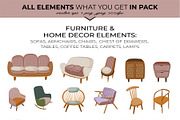Home INTERIOR & House DECOR BUNDLE, an Object Graphic by Ruslana Lubenets (Thumbnail 21 of 41)