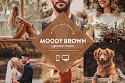 Moody Brown Lightroom Presets, a Preset Add-On by artboard1 (Thumbnail 1 of 7)