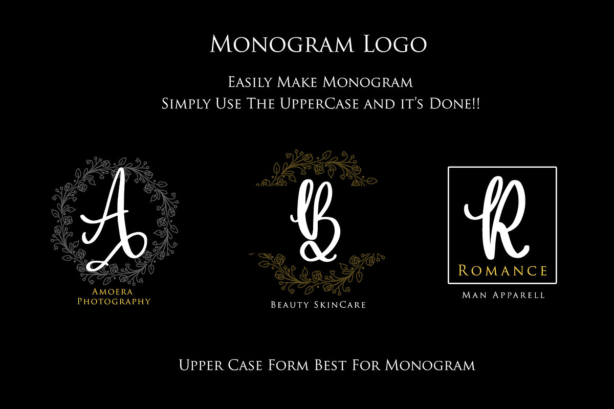 Romance d'Amour - Romantic Font preview 4