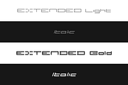 PROSTY Extended, a Sans Serif Font by Fontsphere (Thumbnail 2 of 3)