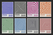 56 MODERN GEOMETRIC POSTERS, a Texture Graphic by craftlove (Thumbnail 3 of 10)