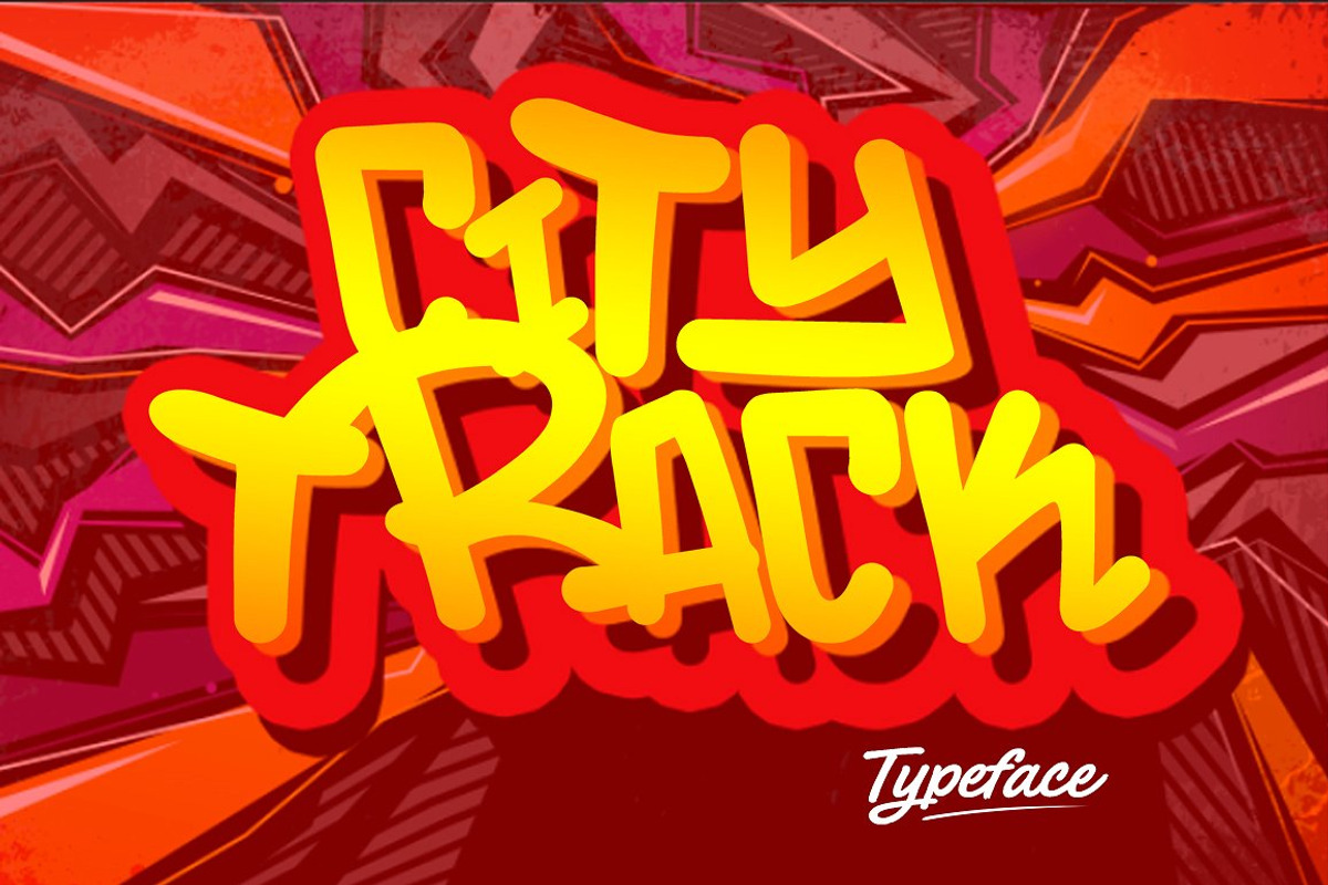 City Track Typeface