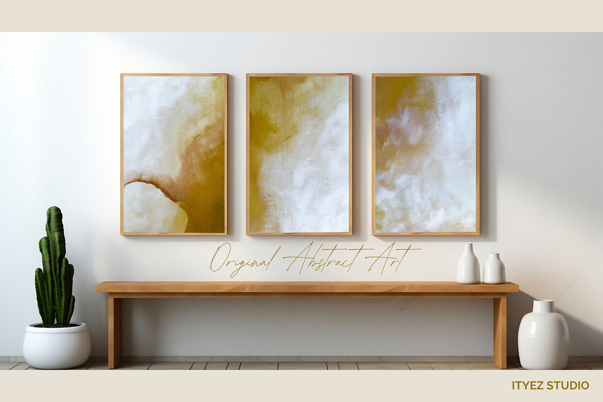 Abstract Ocher Artworks, a Texture Illustration by Ityez Studio (Photo 6 of 13)