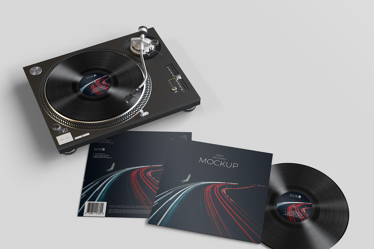 Vinyl Record Mockup 2, a Hoody Mockup by KIPET (Photo 5 of 14)