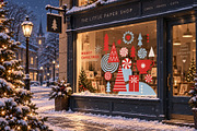 Modern Christmas Graphics & Cards, a Seasonal Illustration by lenlis (Thumbnail 6 of 11)