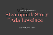 Lovelace - 30 fonts, a Serif Font by Zetafonts (Thumbnail 9 of 15)