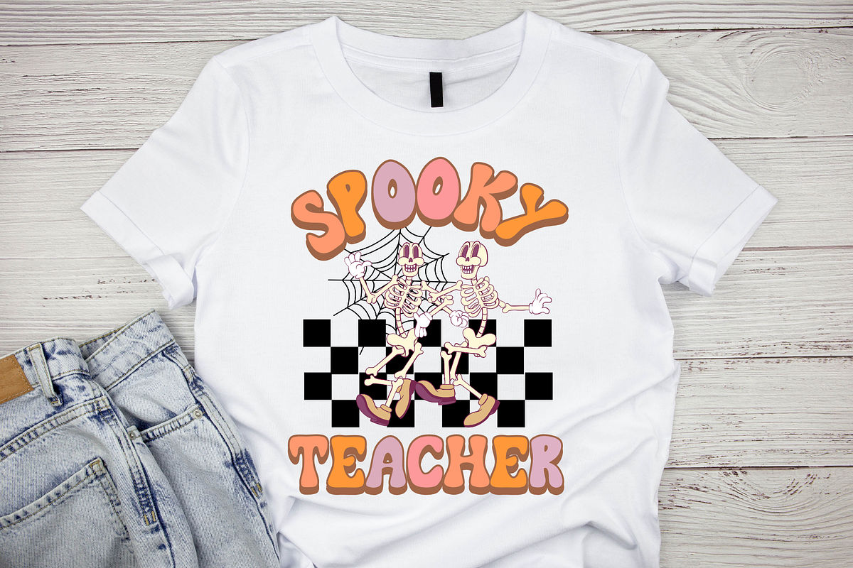 Happy Ghouls is a Halloween font, a Sans Serif Font by Brown Cupple (Photo 2 of 6)