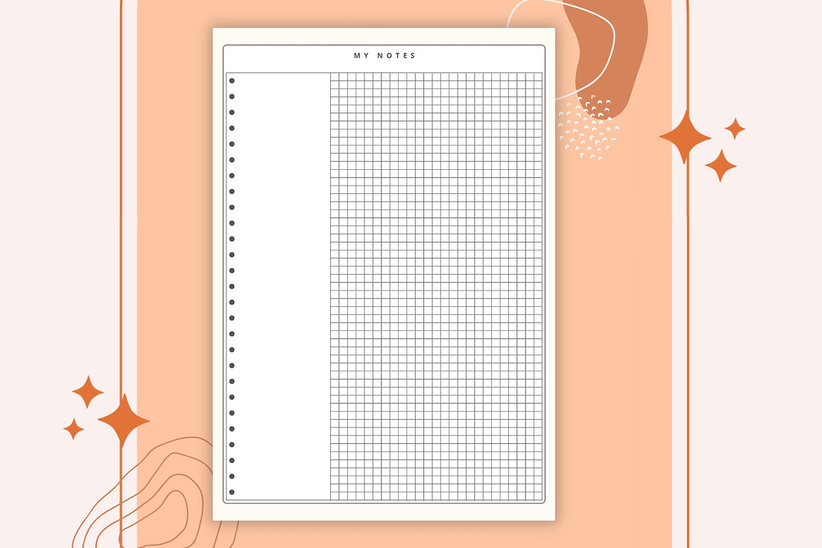 Digital Notes Templates | Goodnotes, a Stationery Template by CreativeBundlex (Photo 6 of 10)