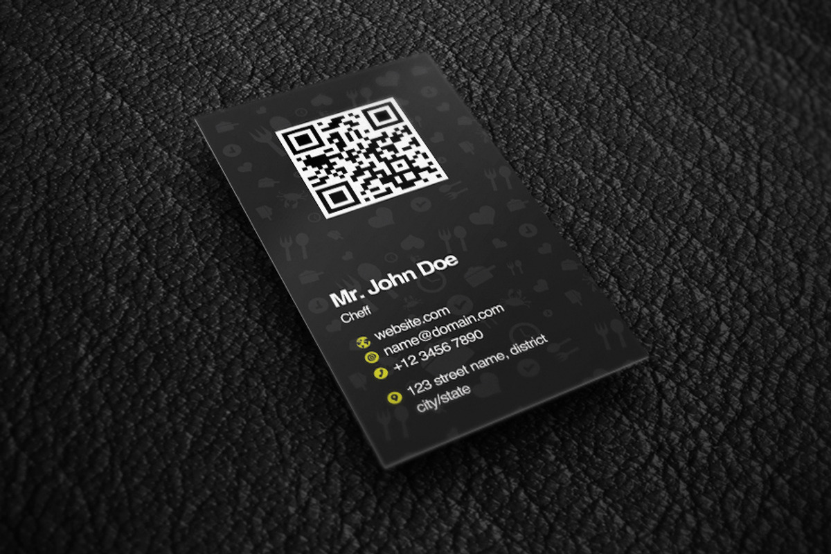 Food Love Business Cards, a Business Card Template by Rafael Oliveira (Photo 5 of 5)