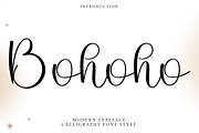 Bohoho, a Handwritten Font by InermediaSTUDIO (Thumbnail 1 of 8)