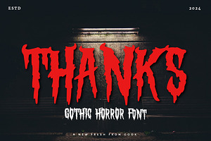 Winsideuz - Gothic Horror Font