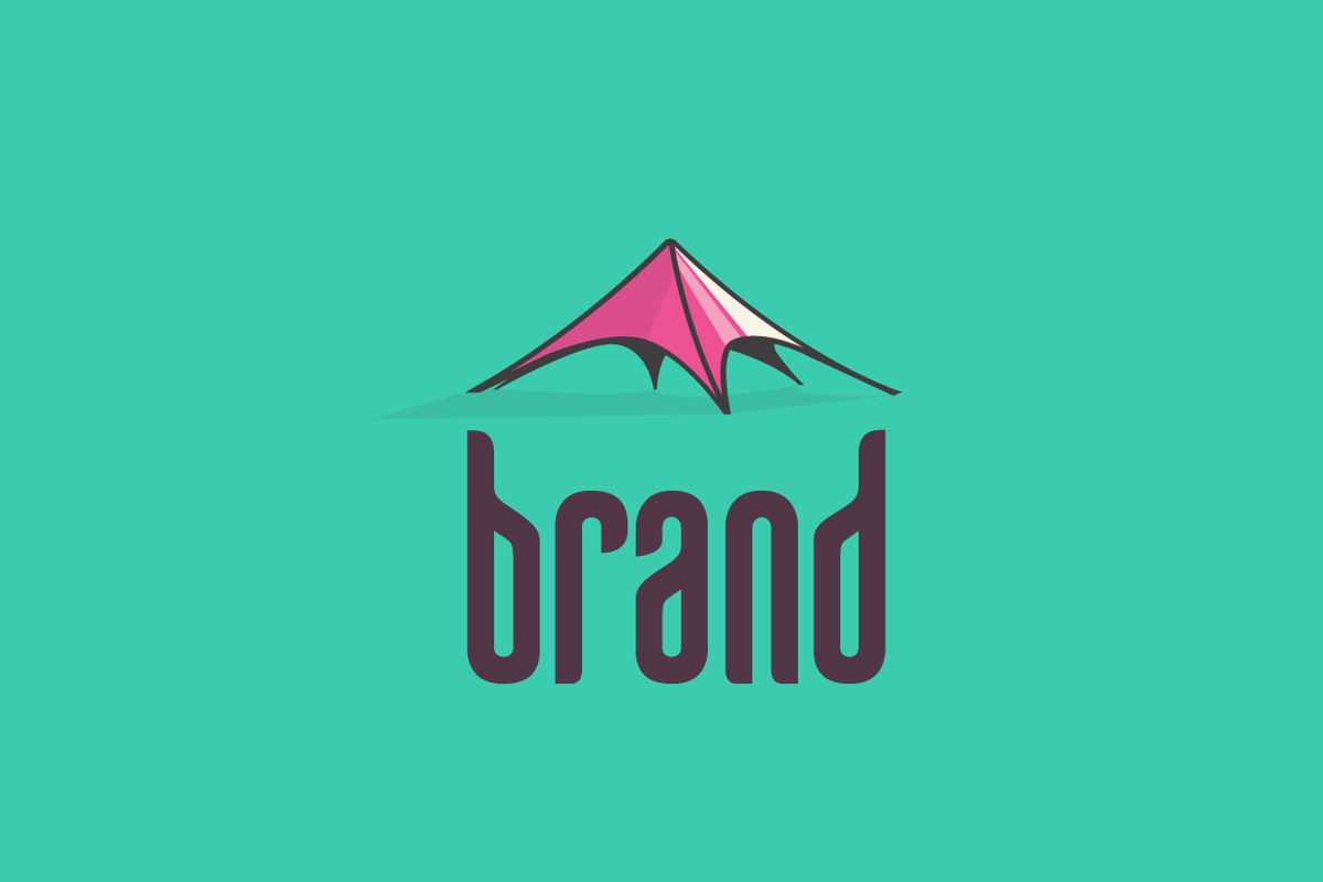 Space Tent Logo, a Branding & Logo Template by LogoFarm