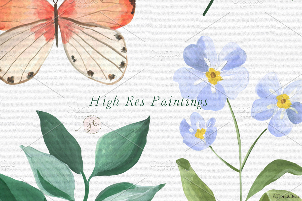Wildflowers, an Illustration by Flora+Bear (Photo 7 of 11)