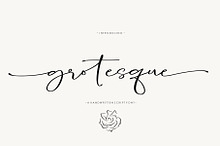 Grotesque Script