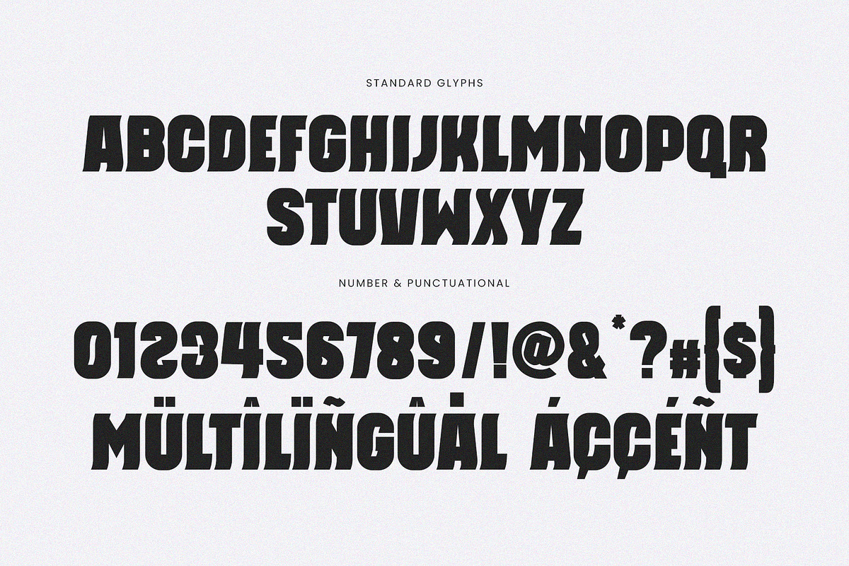 Hugro Modern Futuristic Sans Serif, a Sans Serif Font by Perfectype (Photo 7 of 7)
