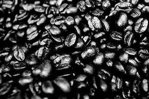 Black Coffee Beans