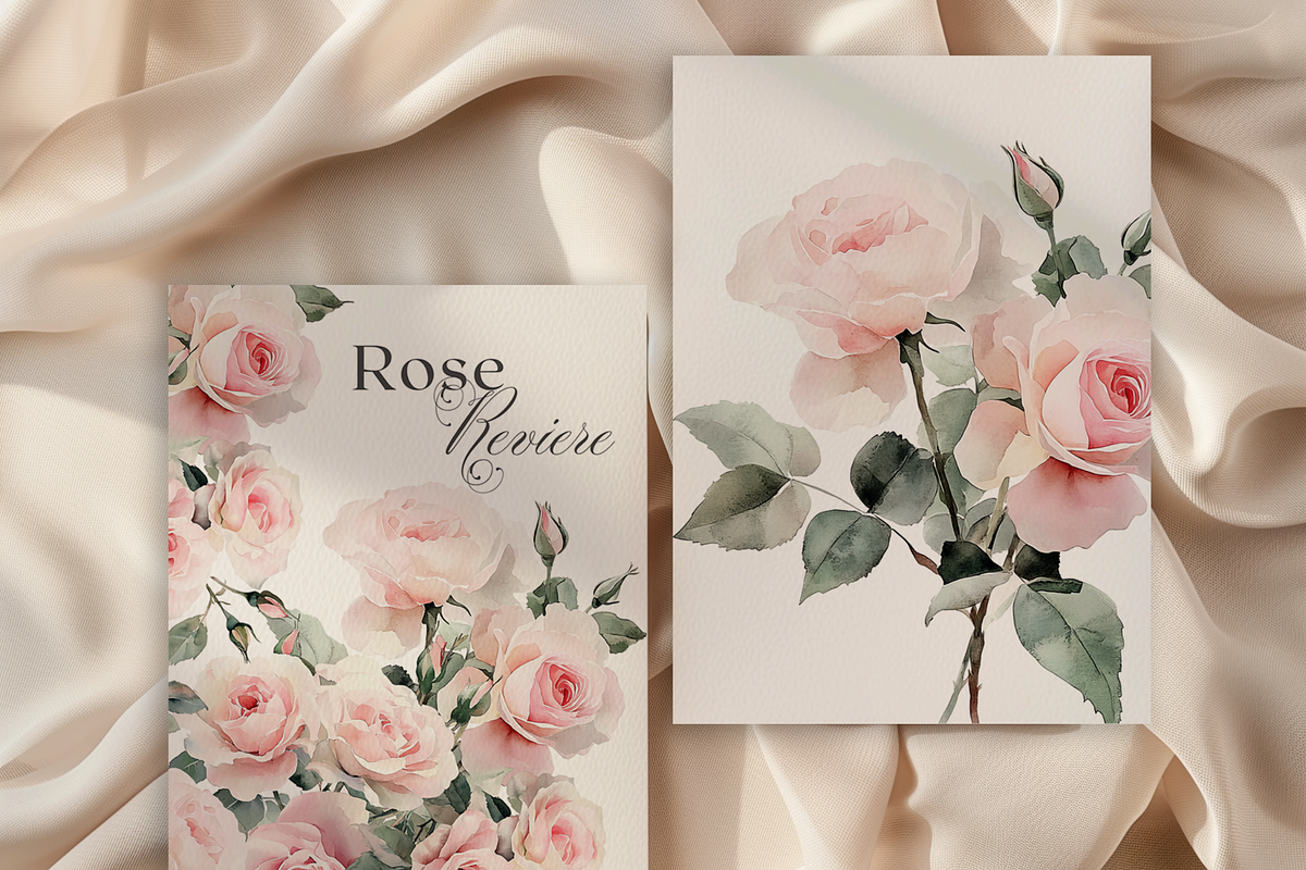 Rose Riviere - Watercolor Floral, a Decorative Illustration by ThaismotaCreativeCo (Photo 8 of 9)