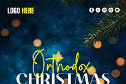 Orthodox Christmas Template Bundle, a Social Media Template by gstudiovect21 (Thumbnail 6 of 7)