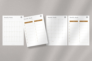 Meal & Grocery Planner Templates