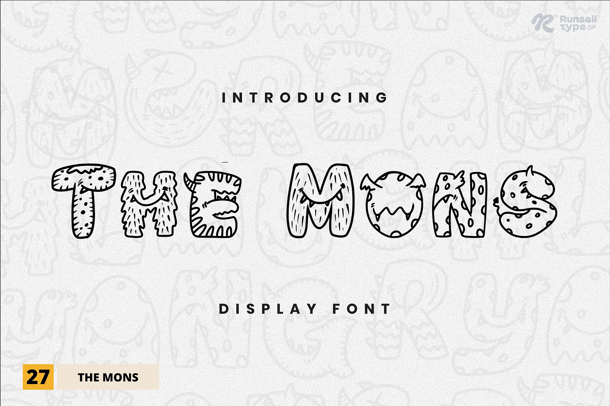 The Best Halloween Font Bundle, a Font by Runsell Studio (Photo 57 of 74)