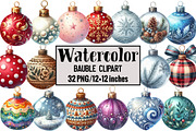 Bauble Clipart, an Illustration by Design Market (Thumbnail 1 of 4)