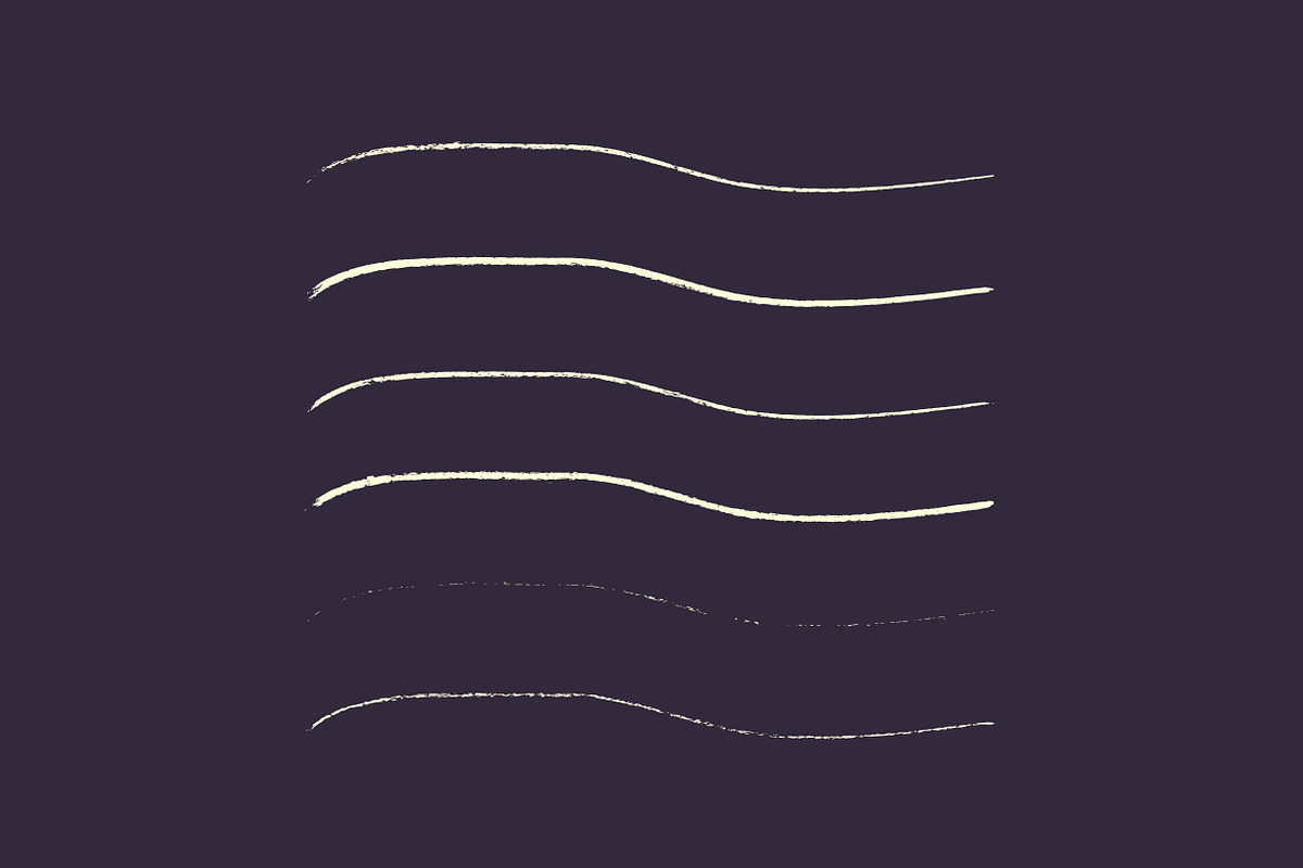 Wax Crayons Illustrator Brushes preview 7