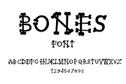 BONES HALLOWEEN  FONT, a Script Font by AnnaEshka (Thumbnail 2 of 9)