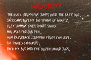 HARD STREET, a Blackletter Font by AMINMARIO (Thumbnail 6 of 6)