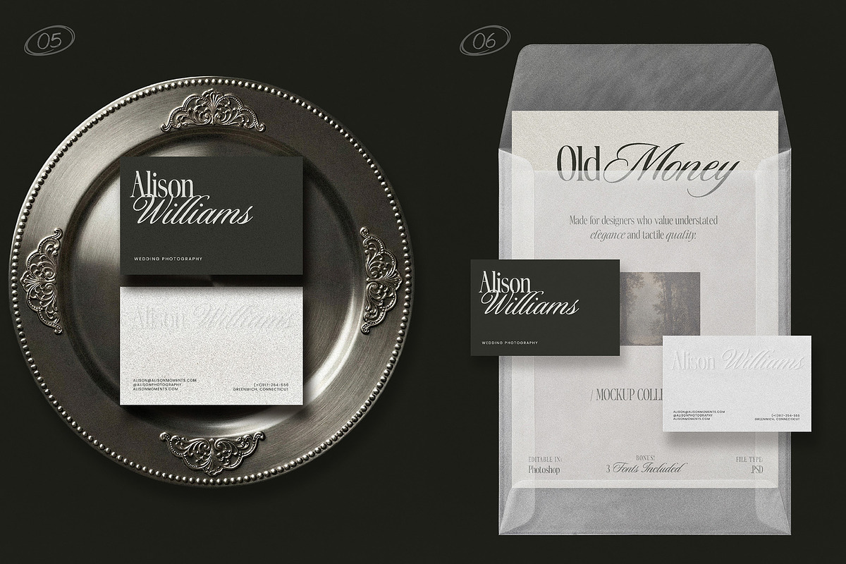 Old Money - Luxury Mockup Bundle, an Advertising Mockup by AndrewPixel (Photo 6 of 11)