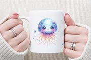 Watercolor Under The Sea Baby Shower, an Illustration by Sublimation Artist (Thumbnail 5 of 6)